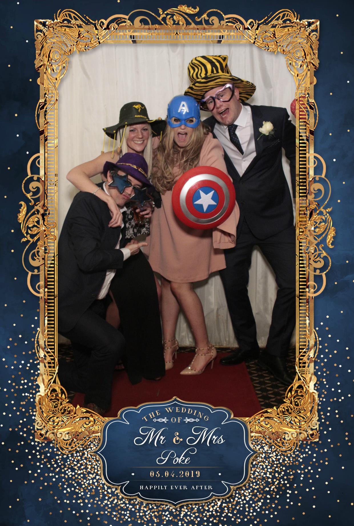 Mr & Mrs Poke | View more photos from the event at gallery.myphotoboothexperience.co.uk/u/MyPhotoBoothExperienceLtd/Mr-Mrs-Poke